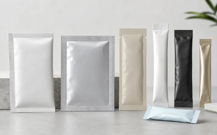 Sachets Größen und Ausführungen