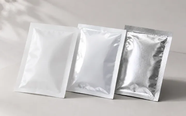 Materialien von Sachets