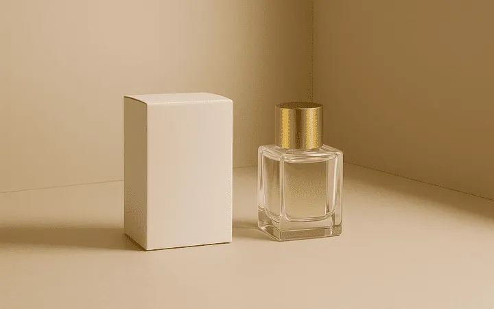 Parfümverpackung elegant