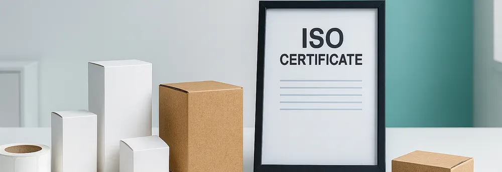 ISO Certification for packaging companies