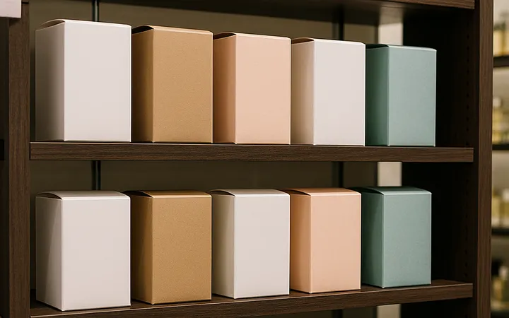 folding boxes in retail