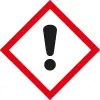 Gefahrenkennzeichnung: Ausrufezeichen - akut toxische Stoffe