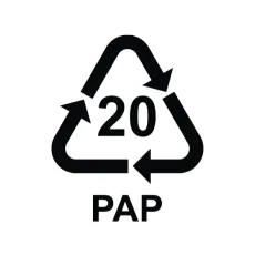Recyclingsymbol 21 PAP