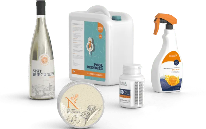 étiquettes pour bouteilles