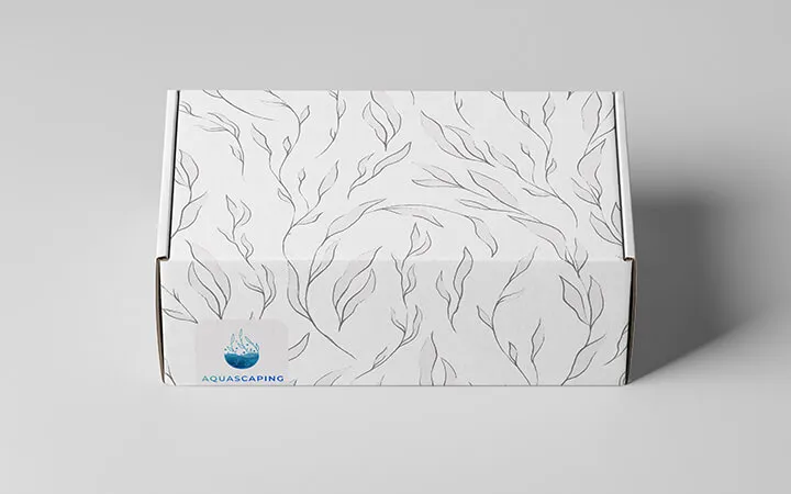 white shipping box