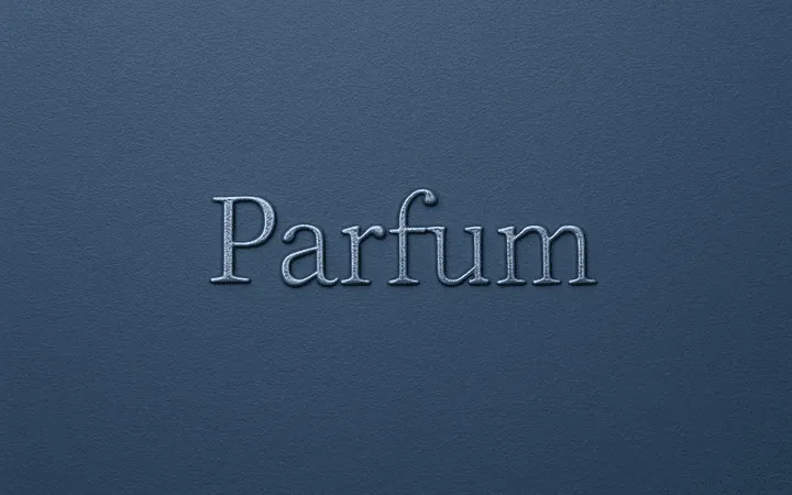 Finitions de prestige pour parfum