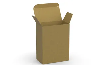 Carton kraft brun