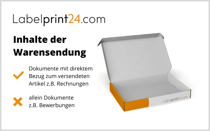 Das wichtigste zum Großbrief: Größe, Gewicht und Porto | Labelprint24