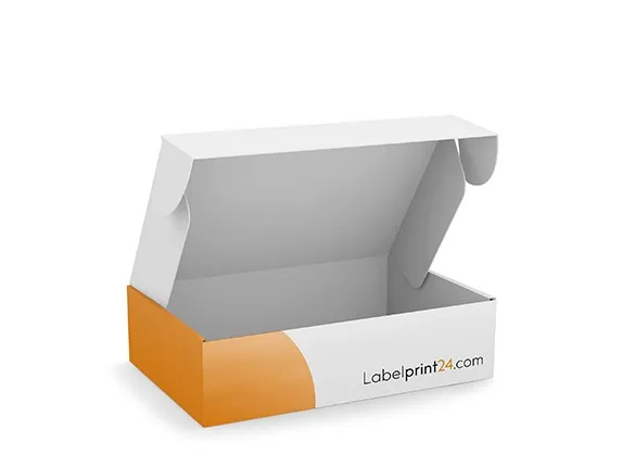 Folding box with hinged lid