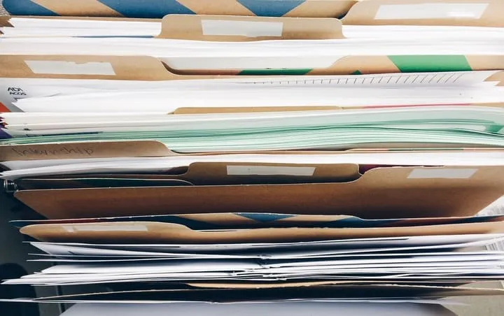 Office organization cardboard