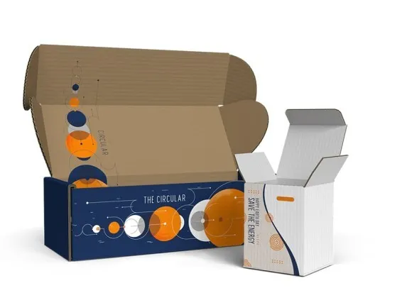 Printed shipping cartons Printed shipping cartons