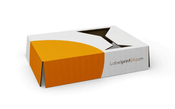 Inlay with stand - corrugated board inlay 