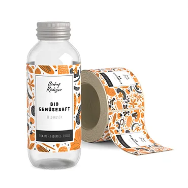 Rollenetiketten Rollenetiketten