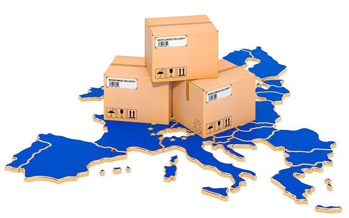 Versand innerhalb Europas Versand innerhalb Europas