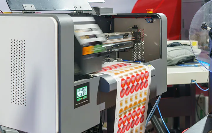 Digitaldruckverfahren in eigener Produktion Digitaldruckverfahren in eigener Produktion